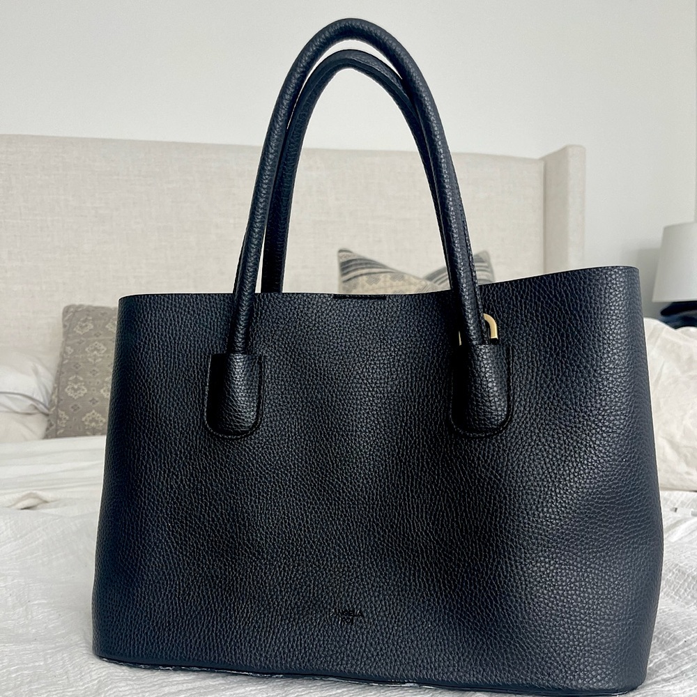 Angela Roi Black Tote Bag